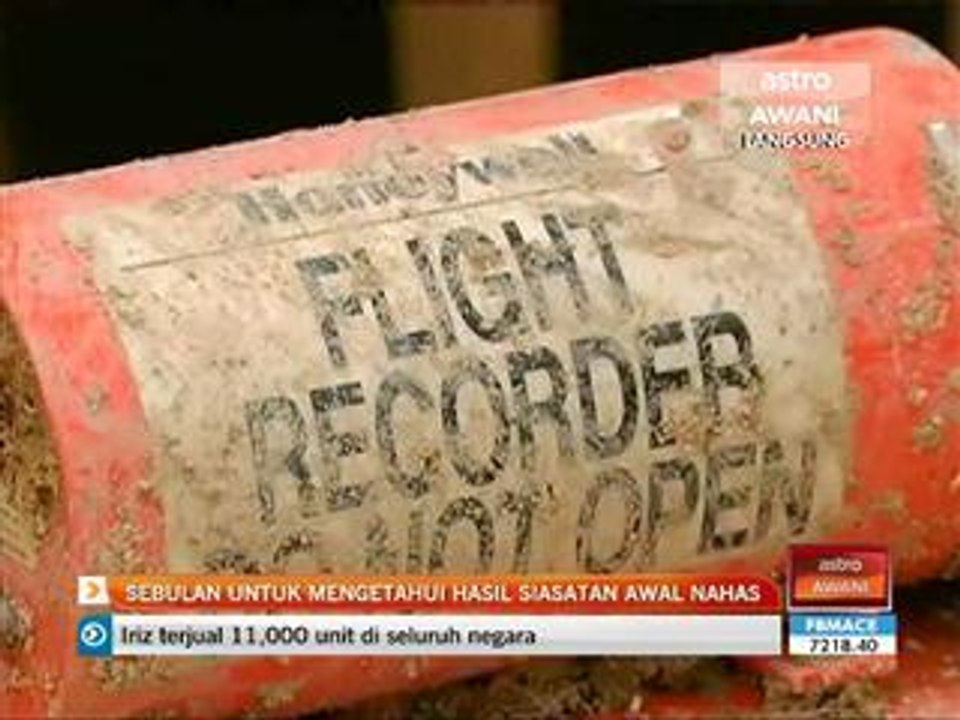 Sebulan untuk mengetahui hasil siasatan awal nahas