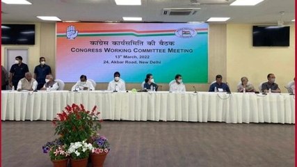 Congress Working Committee meets to discuss poll debacle