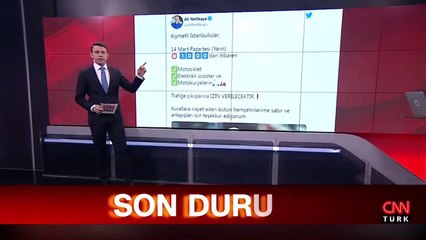 İstanbul Valisi Ali Yerlikaya'dan duyuru