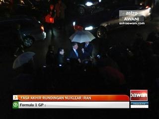 Fasa terakhir rundingan nuklear Iran