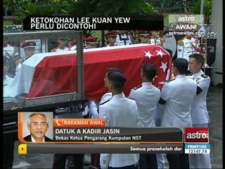 Ketokohan Lee Kuan Yew perlu dicontohi