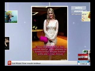 Internet Buzz: Eina Azman tampil gaya rambut Blonde