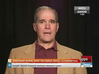 Sokongan moral buat keluarga nahas Germanwings