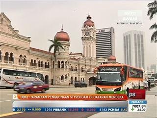 DBKL haramkan penggunaan styrofoam di Dataran Merdeka
