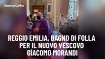 Reggio Emilia, bagno di folla per il nuovo vescovo Giacomo Morandi
