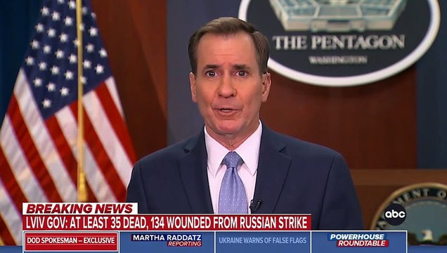 We have been consistently concerned about NATO's eastern flank John Kirby