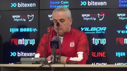SPOR Adana Demirspor - Demir Grup Sivasspor maçının ardından