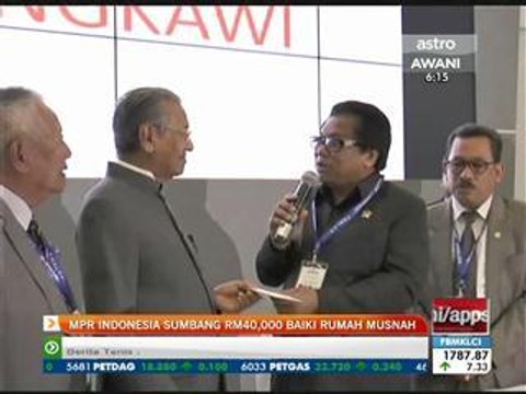 MPR Indonesia sumbang RM40,000 baiki rumah musnah