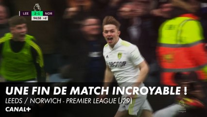 Leeds s'impose dans les arrêts de jeu ! Leeds / Norwich - Premier League (J29)