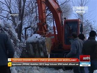 Tentera dikerah bantu usaha mencari dan menyelamat