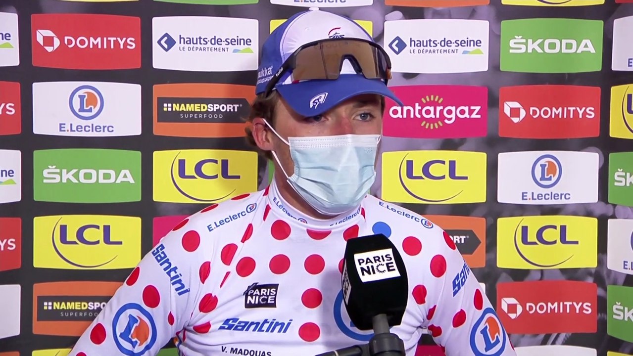 Paris-Nice 2022 - Valentin Madouas : "Je termine Paris-Nice avec mon premier maillot distinctif sur une course World Tour, c’est bon signe"