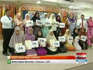 SPM: Tan Sri Muhyiddin Yassin ucap tahniah