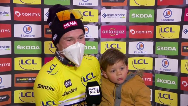 Paris-Nice 2022 - Primoz Roglic : I was not strong enough to do it alone, I really suffered, luckily Van Aert was there