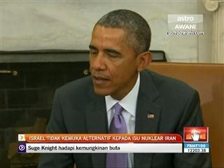 Israel tidak kemuka alternatif kepada isu nuklear Iran
