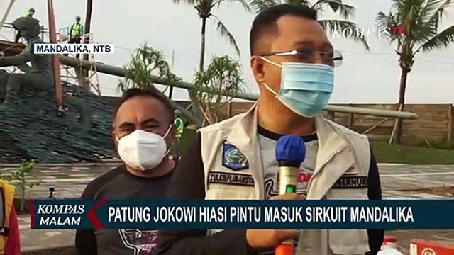 Penataan Sirkuit Mandalika Telah Siap, Patung Jokowi Hiasi Pintu Masuk Sirkuit!