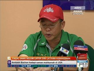 Faizal Saari belum lapor diri latihan kebangsaan