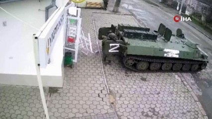 Rus askerleri, Ukrayna’da yağmaya devam ediyor