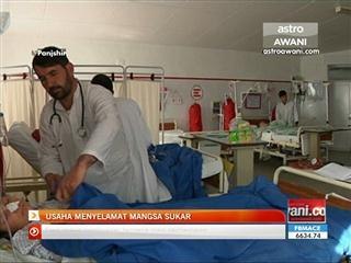 Usaha menyelamatkan mangsa sukar