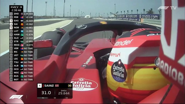 Formula Bahrein 2022 Test Pre Season Day 3 Some Onboards/Analyse
