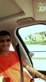 رابح صقر يشارك نجليه الغناء داخل السيارة