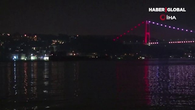 Tonlarca ayçiçek yağı taşıyor! Rusya'dan gelen 2'inci gemi İstanbul Boğazı'na ulaştı