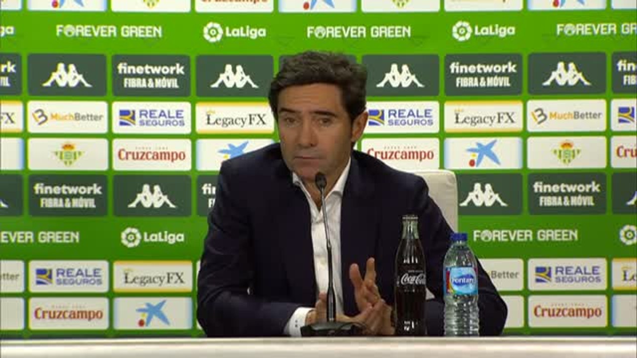 Marcelino: "No tengo ningún pero que poner a los jugadores"