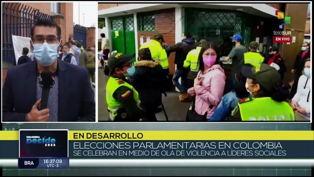 Colombia: Avanzan los votos electorales en medio de violencias a líderes sociales