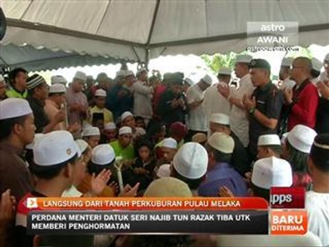 Allahyarham Datuk Nik Abdul Aziz selamat disemadikan