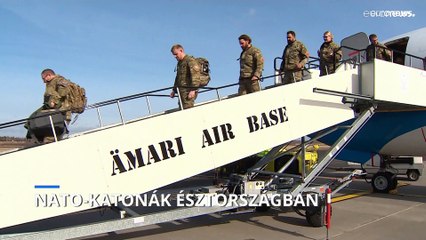 Új NATO-csapatok érkeztek az orosz határtól 160 kilométerre lévő észt bázisra