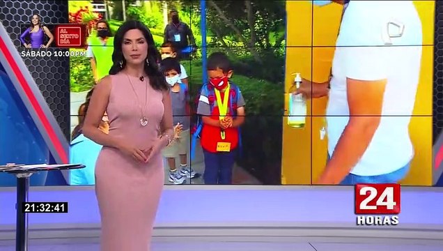 Policía Nacional presenta plan de seguridad para el retorno a clases presenciales