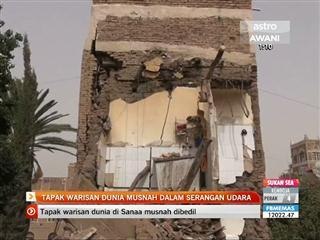 Tapak warisan dunia musnah dalam serangan udara