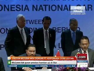 Proton meterai MoU dengan PT Adiperkasa Citra Lestari
