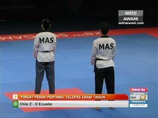Pingat perak pertama, selepas enam tahun
