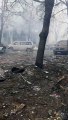 Centre-ville de Kharkiv détruit après les attaques Russes