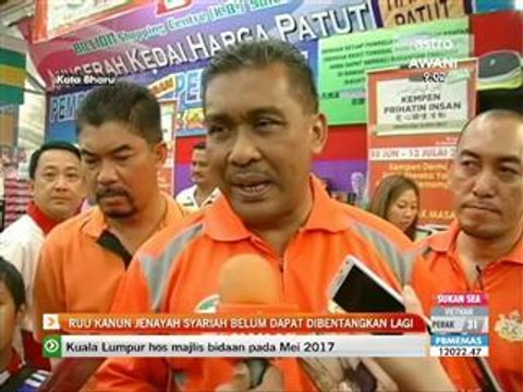 RUU kanun jenayah syariah belum dapat dibentangkan lagi