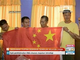 Mahkamah Filipina bebaskan sembilan nelayan China