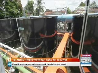Kelantan negeri terendah guna air terawat