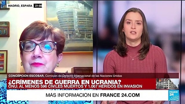 Concepción Escobar: protección de civiles es responsabilidad de tropas rusas y ucranianas