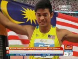 Hakimi Ismail pecah rekod kebangsaan dan temasya