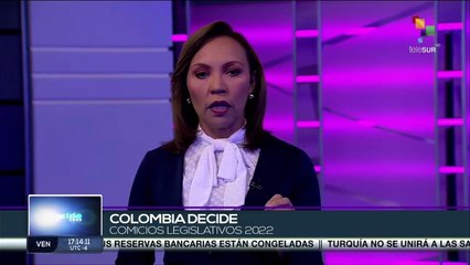 Скачать видео: Cierran todos los centros de votación de elecciones legislativas en Colombia