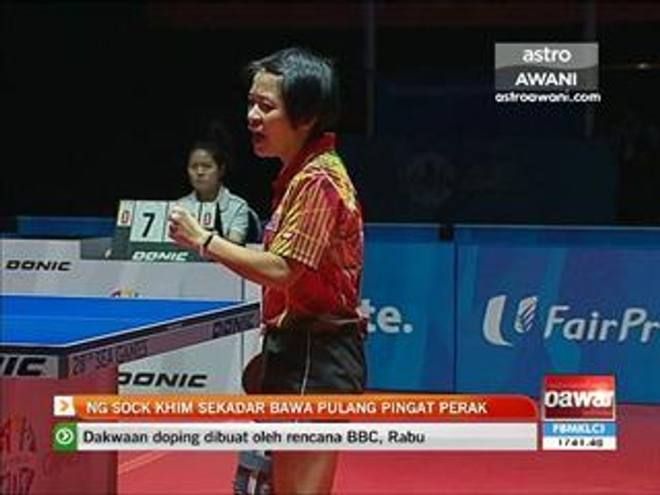 Ng Sock Khim sekadar bawa pulang pingat perak