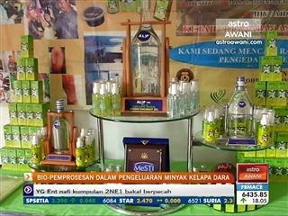 Bio pemprosesan dalam pengeluaran minyak kelapa dara