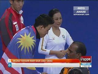Sukan SEA: Skuad terjun raih dua lagi emas