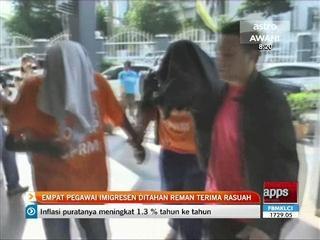 Empat pegawai Imigresen ditahan reman terima rasuah
