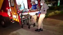 Homem tem lesão na perna após ser baleado no Distrito de Rio do Salto, em Cascavel
