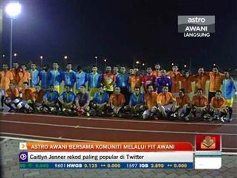Astro AWANI bersama komuniti melalui Fit AWANI