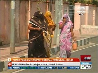 Cuaca panas melampau, ratusan meninggal dunia