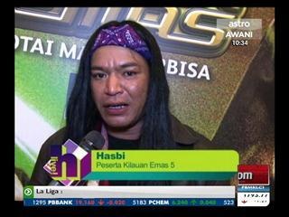 Kilauan Emas 5 - Hasbi dan Norya tersingkir di separuh akhir