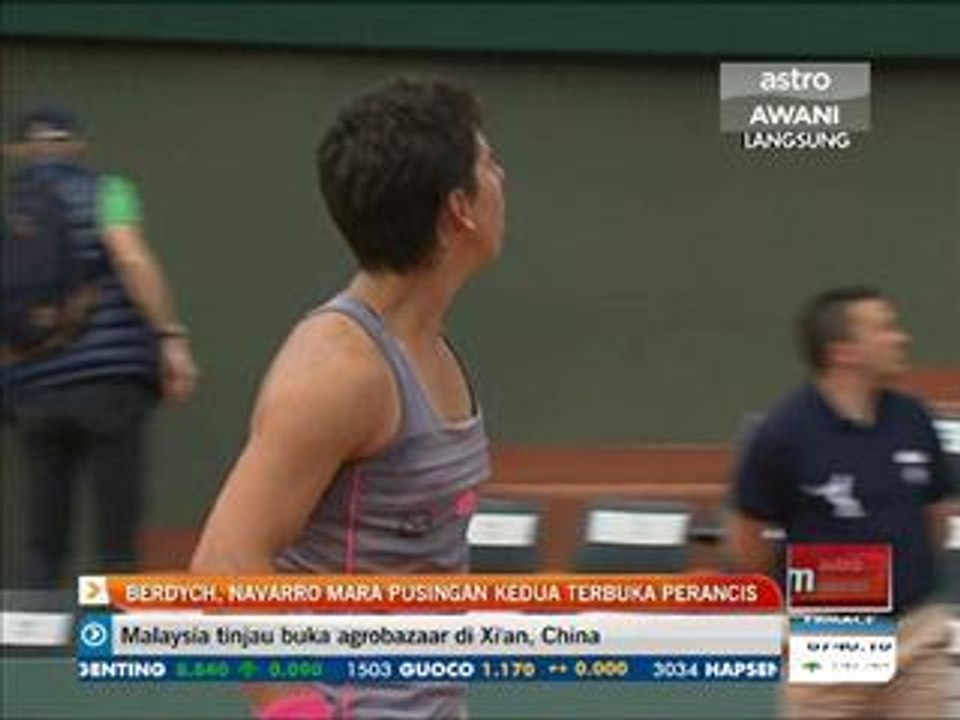 Berdych, Navarro mara pusingan kedua Terbuka Perancis