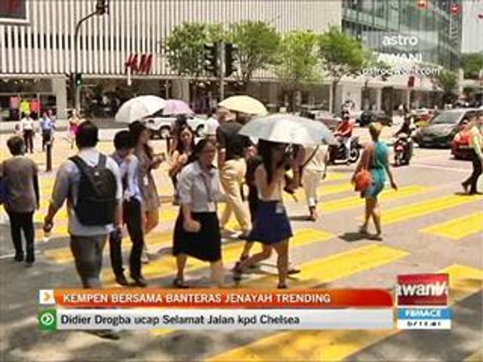 Kempen bersama banteras jenayah trending